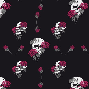 Skull and Rose