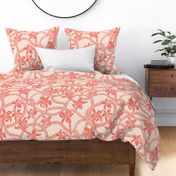 Ilima Lei and Orchid -coral beige