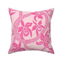 textile-Ilima Lei and Orchid final-pink and beige