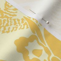 textile-Ilima Lei and Orchid final-golden yellow and beige