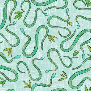 Desert Snakes - Powder Blue - Large Scale