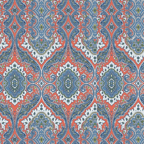 Paisley Pattern_Red