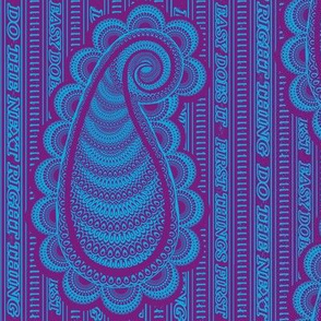 Blue Paisley Recovery 