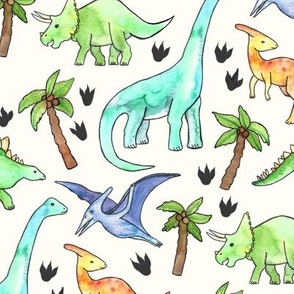 Dinosaurs on Cream - Large