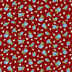 KC ditsy floral red