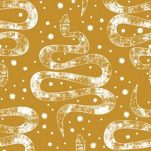 Small celestial snakes_gold