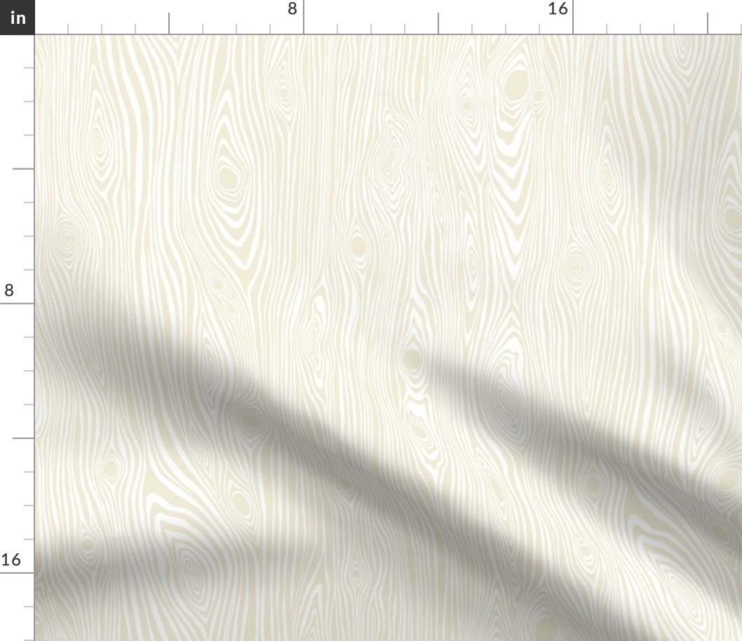 Woodgrain without texture ivory
