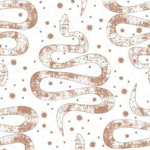 small celestial snakes_white sienna