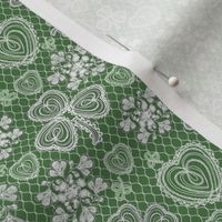 Shamrock Irish Lace (Shamrock Green small scale) 