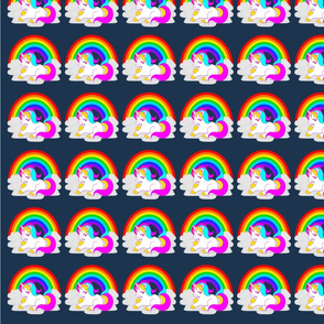 Rainbow with Unicorn on Cloud, SPSD
