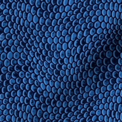 ★ REPTILE SKIN ★ Ultramarine Blue - Large Scale / Collection : Snake Scales – Punk Rock Animal Prints 4