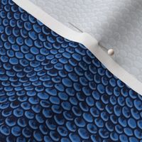 ★ REPTILE SKIN ★ Ultramarine Blue - Small Scale / Collection : Snake Scales – Punk Rock Animal Prints 4