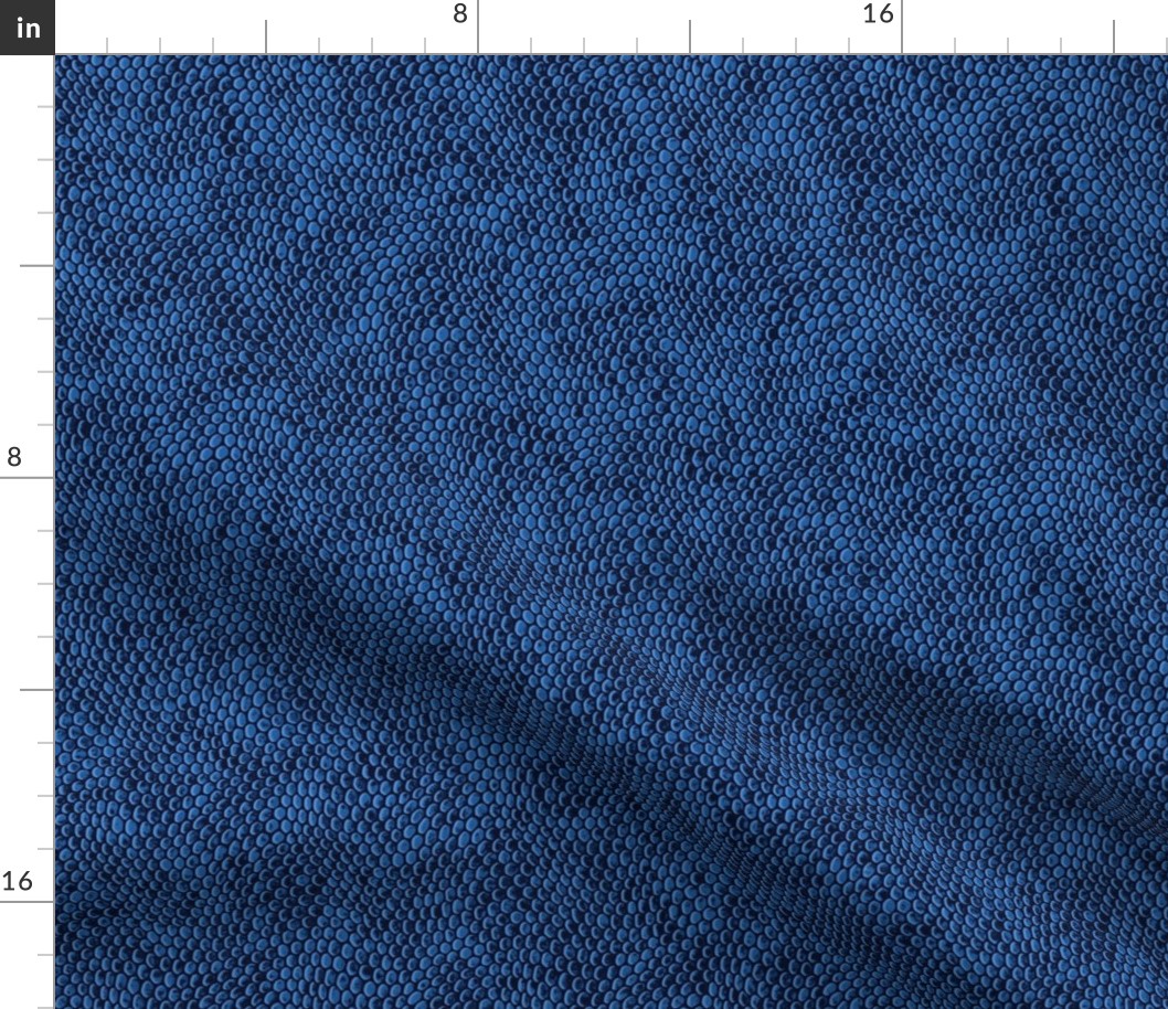 ★ REPTILE SKIN ★ Ultramarine Blue - Small Scale / Collection : Snake Scales – Punk Rock Animal Prints 4