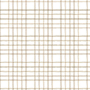 Hawthorne Tan Plaid