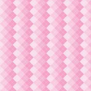 Magenta argyle fade