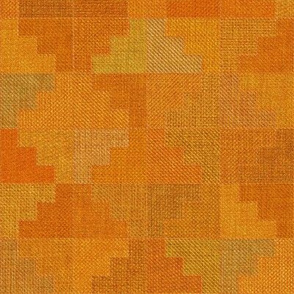 Wari Quilt - pumpkin