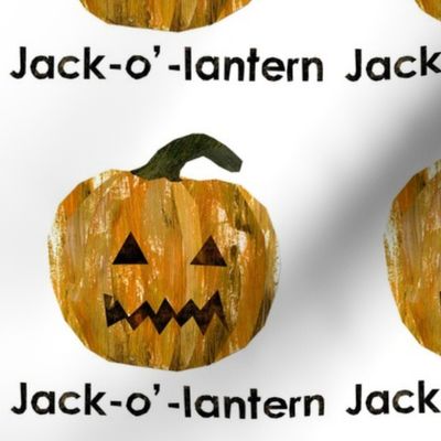 jack o lantern - 6" Panel