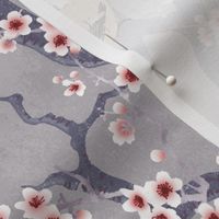 Chinoiserie birds in lilac