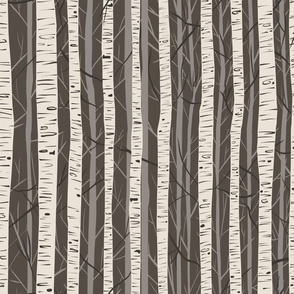 Birch Tree Forest