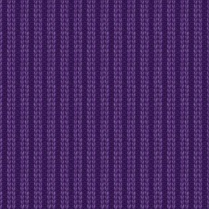 Knitting Purple