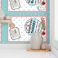 Gingerbread Bakery TeaTowel