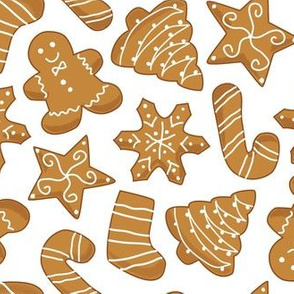 large gingerbread cookies