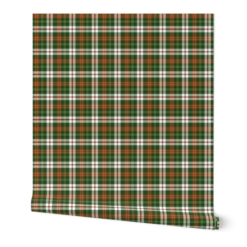 Green and Red Christmas Plaid
