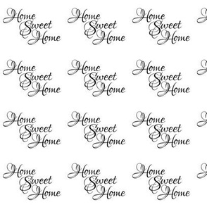 Home Sweet Home Fabric, Wallpaper and Home Decor | Spoonflower