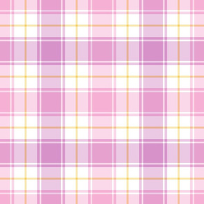 Pink, Purple, and White Plaid