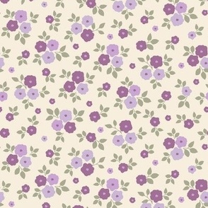 lilacs, mini, pretty floral, violets 