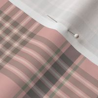 Pink and Gray Plaid Pattern