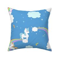 Playful Unicorns and Rainbows