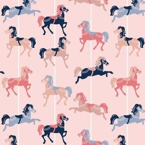Merry Horses - Pink