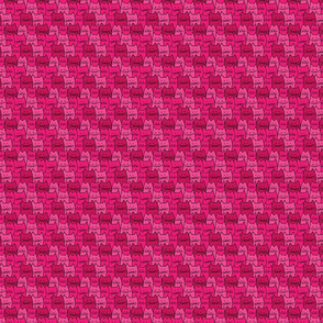 Small Cat Pattern in Hot Pink