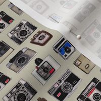 Vintage Cameras - Photography Pattern