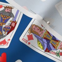 Cards On The Table - royal blue, medium 