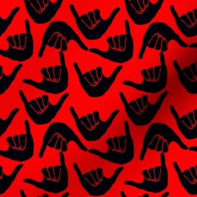 shaka school colors black and red