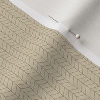 Ditsy Herringbone - beige