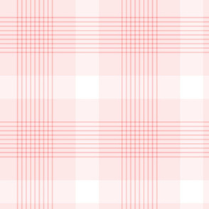 Large Pink Plaid Pattern
