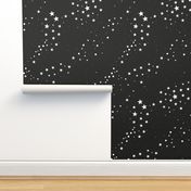 Hand Drawn Doodle Stars and Square, Dots Geometric Active Wear Decorative Pattern