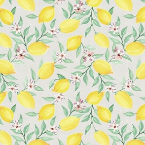 Lemons on Linen 