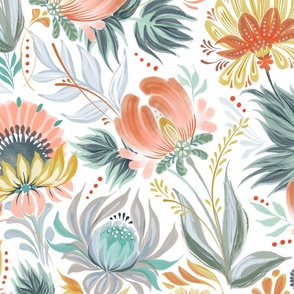 Folksy Floral #1 