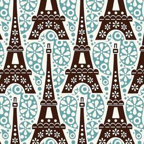 Eiffel on Paisley / Jade