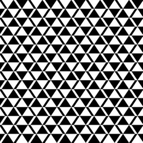 Geometric Black and White African Pattern