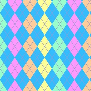 Pastel Argyle