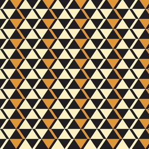  African Geo in Ochre and Black V9