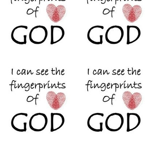 Fingerprints of God Large