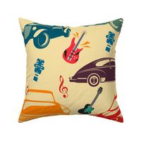Rockabilly Mania Hot Rods- Large Scale