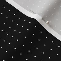 Black & White Mini Polka Dots