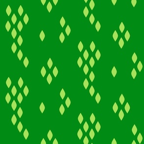  Abstract Joy Forest Lunes - MEDIUM – Geometric Mono Green